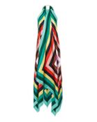 Diane Von Furstenberg Gia Scarf Dress Multi P/s