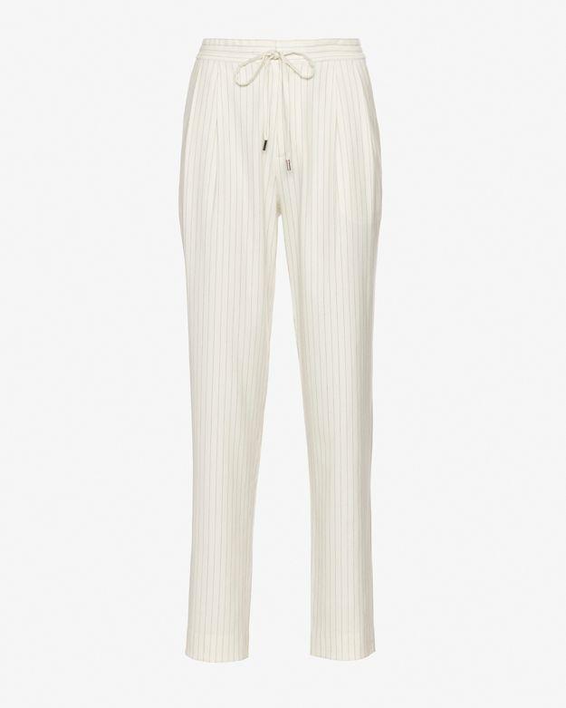 Derek Lam 10 Crosby Pinstripe Track Pant Trouser