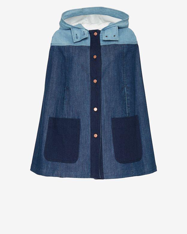 See By Chloe Denim Cape