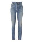 Re/done High-rise Straight Leg Jeans