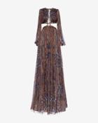 Zimmermann Cut Out Paisley Gown