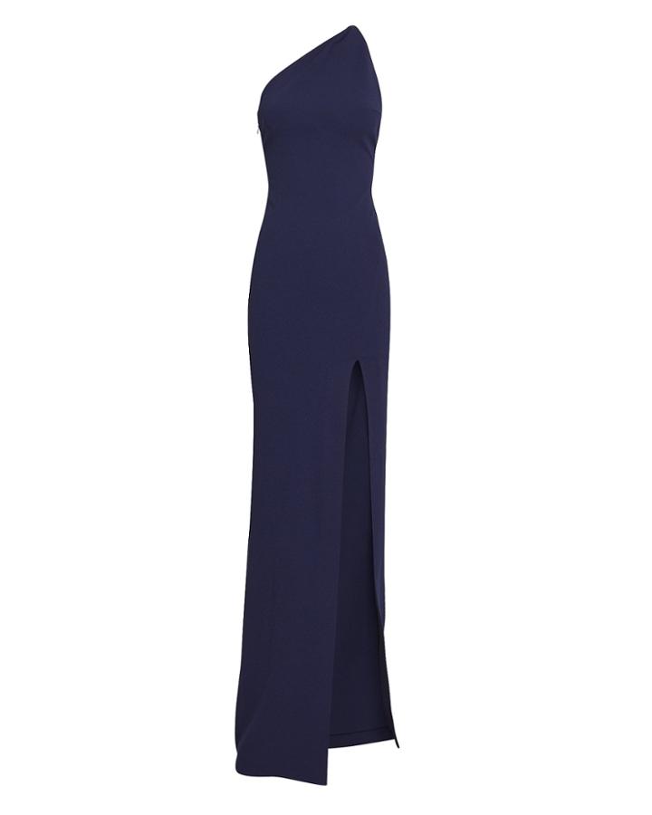 Solace London Petch Navy Gown Navy 6