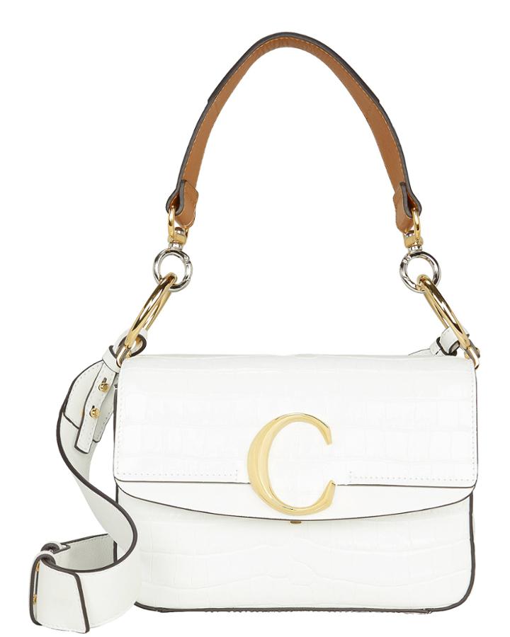 Chloe Chlo Small Chlo C Bag White 1size