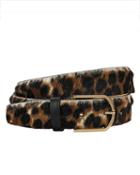 Maison Boinet Leopard Belt Multi 85