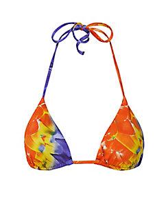 Onia Megan Feather Print Bikini Top