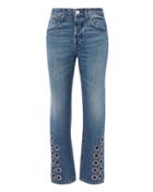 3x1 Denim 3x1 W3 Higher Ground Hollow Grommet Jeans Denim 24