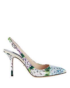 Dolce & Gabanna Dolce &amp; Gabanna Hydrangea Slingback Pumps