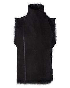 Yves Salomon Toscana Shearling Lamb Vest