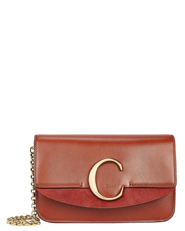 Chloe Chlo Mini Chlo C Bag Brown 1size
