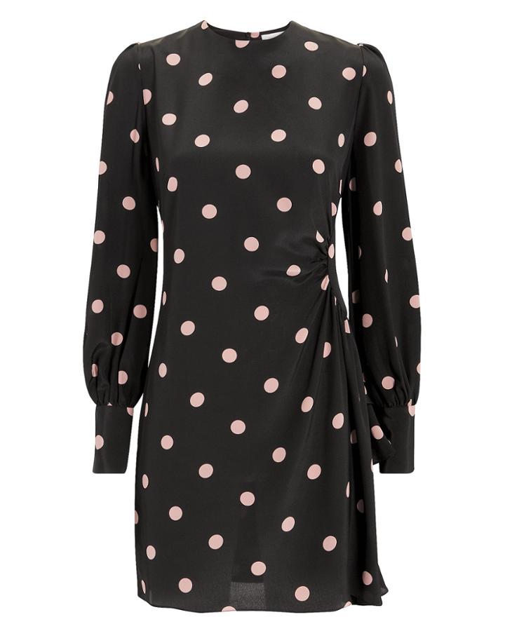 Zimmermann Unbridled Polka Dot Mini Dress Multi Zero