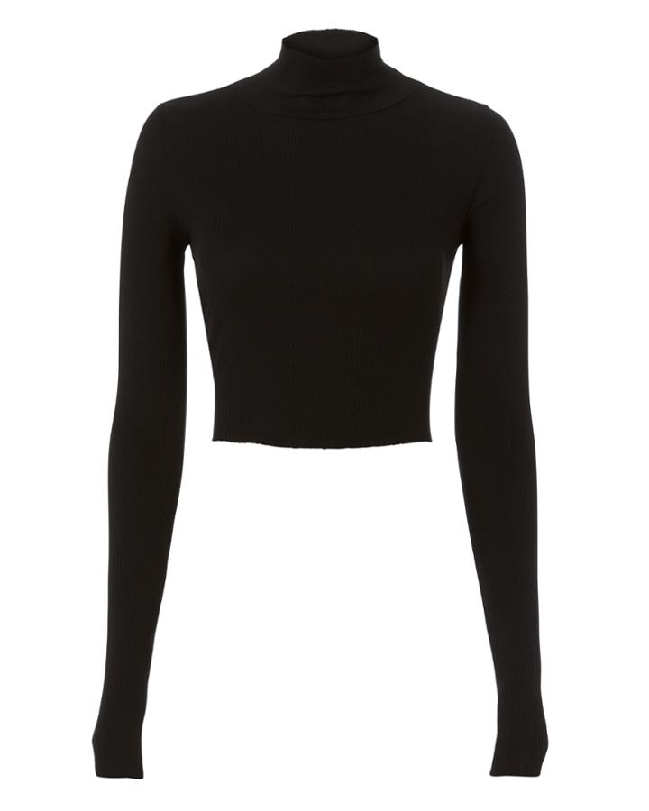 Cotton Citizen Melbourne Cropped Turtleneck