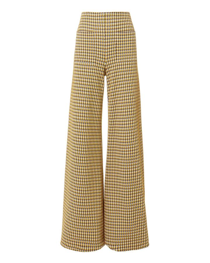 Hellessy Luc Wide Leg Pants Yellow 6