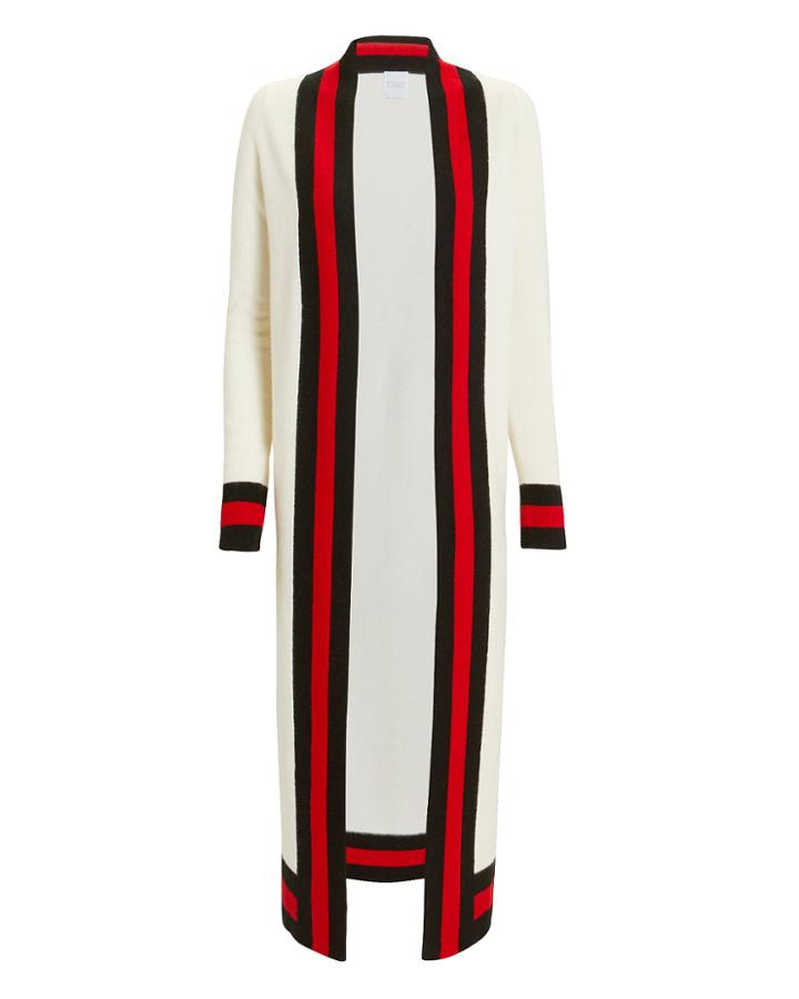 Madeleine Thompson Calypso Long Cardigan Ivory S