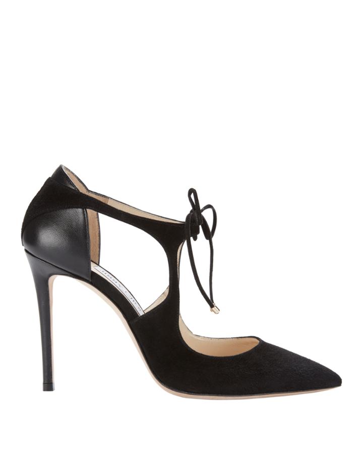 Jimmy Choo Vanessa Mary Jane Pumps Black 37.5