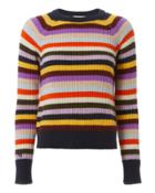 Ganni Mercer Stripe Sweater
