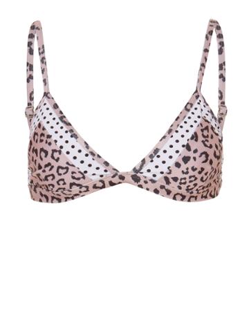 Suboo This Love Splice Triangle Bikini Top Multi Zero