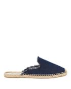 Soludos Fringe Espadrille Slides