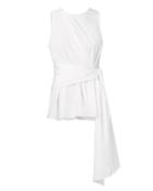 3.1 Phillip Lim Twist Front Tank White Zero