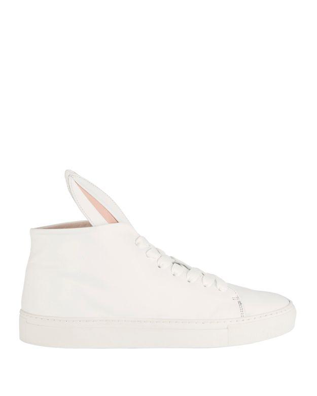 Minna Parikka Bunny Hi-top Leather Sneakers