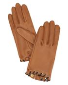 Agnelle Gamme Nappa Leather Gloves Brown 7