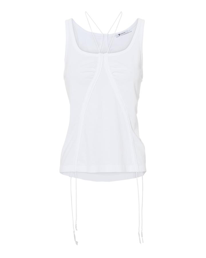 T By Alexander Wang High Twist Tank White P