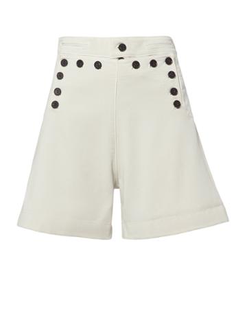 Alc A.l.c. Pierce Shorts Ivory 2