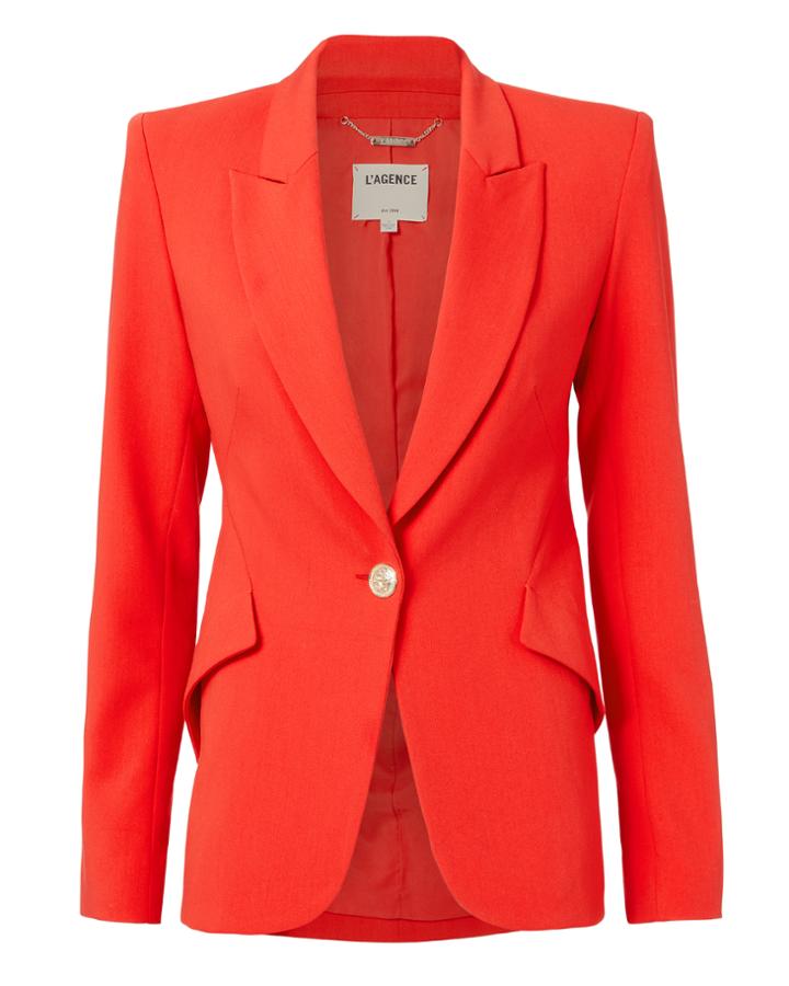 L'agence Chamberlain Blazer Red-drk 8