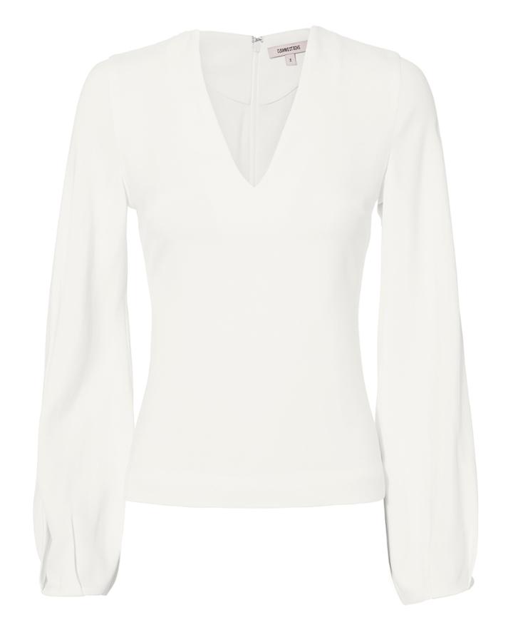 Cushnie Et Ochs Livia Top White Zero