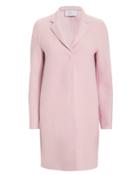 Harris Wharf London Blush Cocoon Coat Blush 36