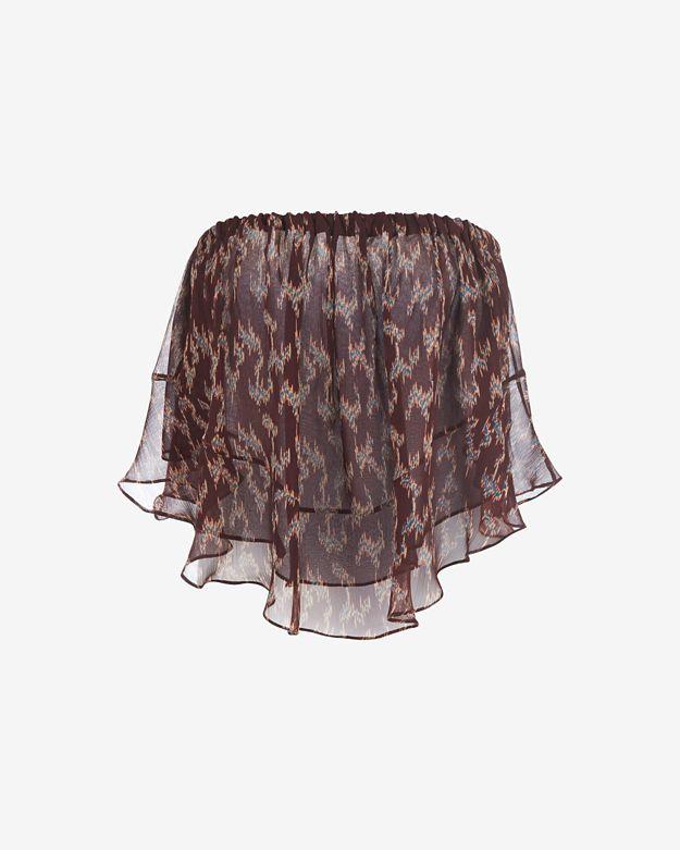 Elizabeth And James Pippa Ikat Print Top