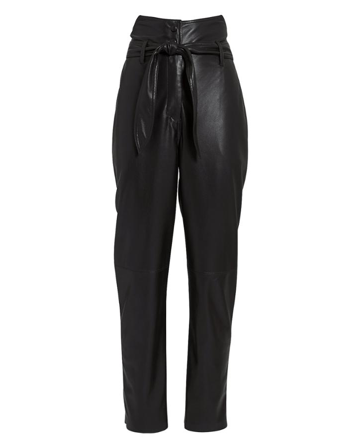 Nanushka Ethan Black Pants Black P