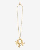 Paige Novick Puzzle Pendant Necklace