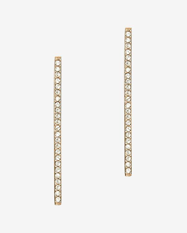 Paige Novick Short Stick Pave Earrings
