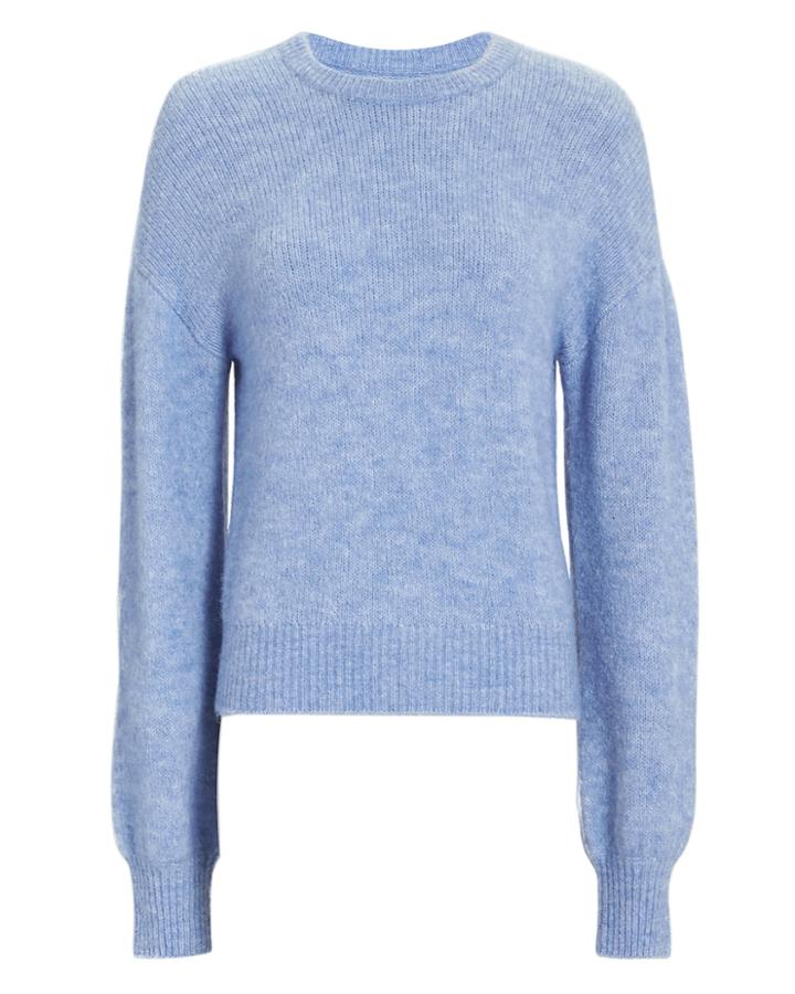 Exclusive For Intermix Intermix Sabina Off Shoulder Sweater Light Blue S