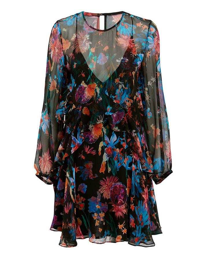 Iro Ressey Dress Multi-drk 38