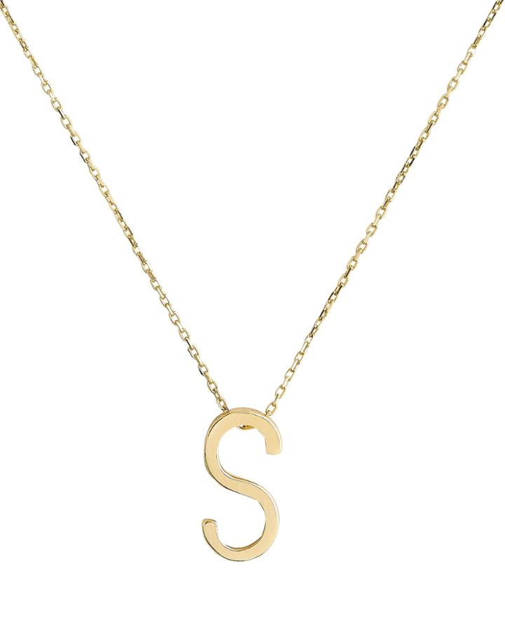 Nickho Rey S Alphabet Necklace Gold 1size