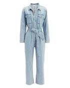 Boyish Jeans The Guy General Denim Jumpsuit Light Blue Denim M