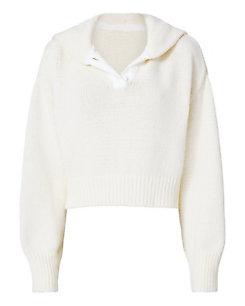 Adeam Cotton Cashmere Cropped Hoodie