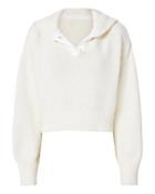 Adeam Cotton Cashmere Cropped Hoodie