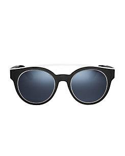 Givenchy Black-and-white Rubber Logo Sunglasses
