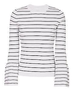 Exclusive For Intermix Jennifer Striped Knit Top