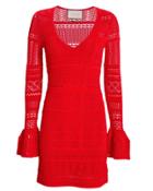 Alexis Rexana Knit Mini Dress Red P
