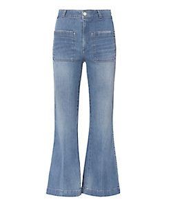 Amo Sailor Crop Flare Jeans