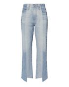 Ag Phoebe Two-tone Step Hem Jeans