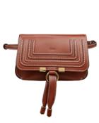 Chloe Chlo Marcie Belt Bag Cognac 1size
