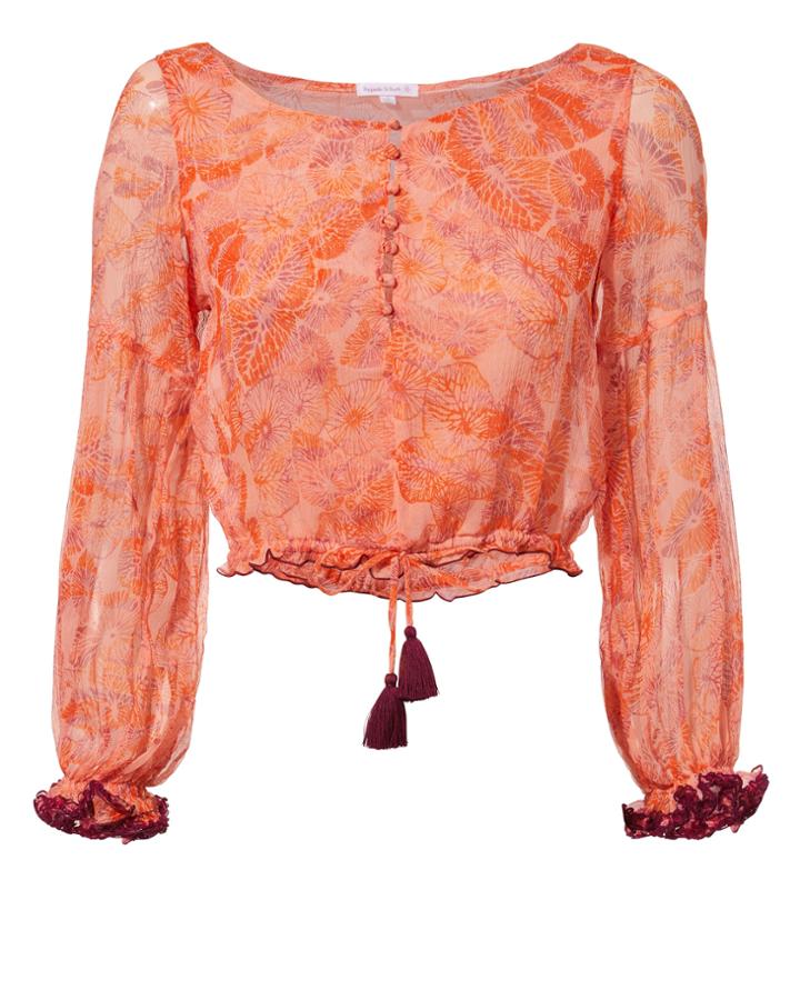 Poupette St Barths Poupette St Barth Bety Blouse Pink S