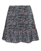 The East Order Cece Mini Skirt Dark Floral S