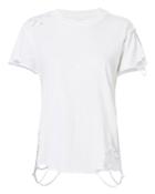 Nsf Destroyed White T-shirt White L