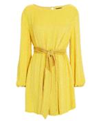 Retrofete Retrofte Grace Sequin Mini Dress Yellow M