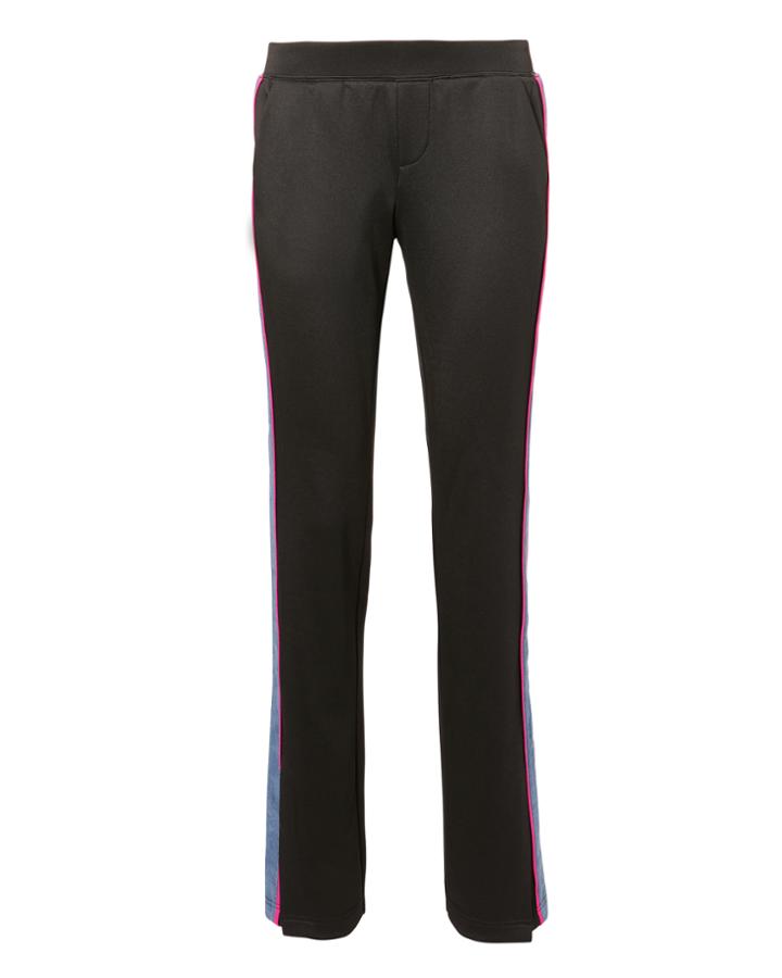 Pam And Gela Pam & Gela Tuxedo Stripe Sweatpants Black L